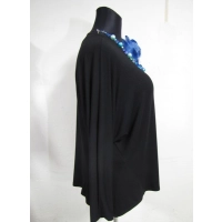 Tunika Claudia dla puszystej z asymetrycznym dołem